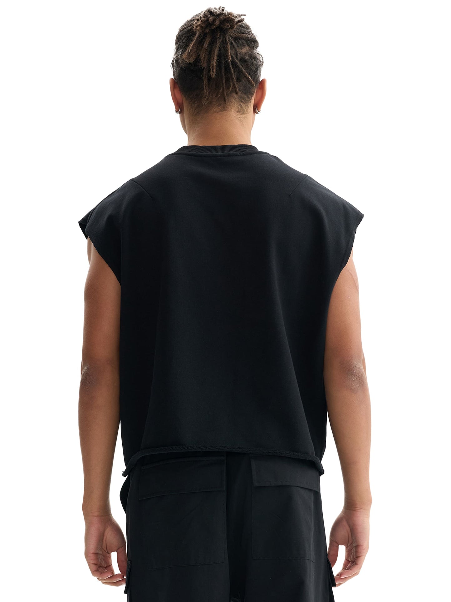 French Terry Boxy Fit Tank Top