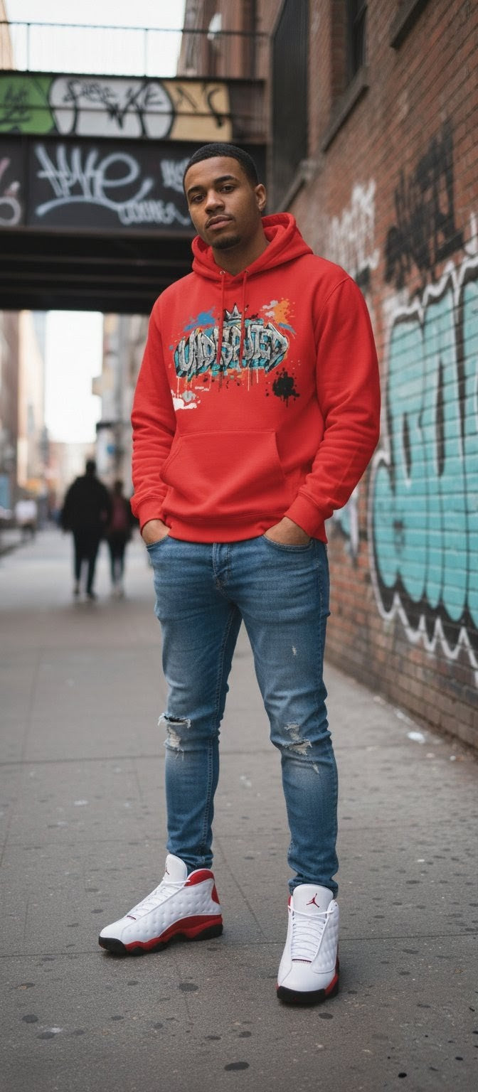 UNDISPUTED graffiti hoodie