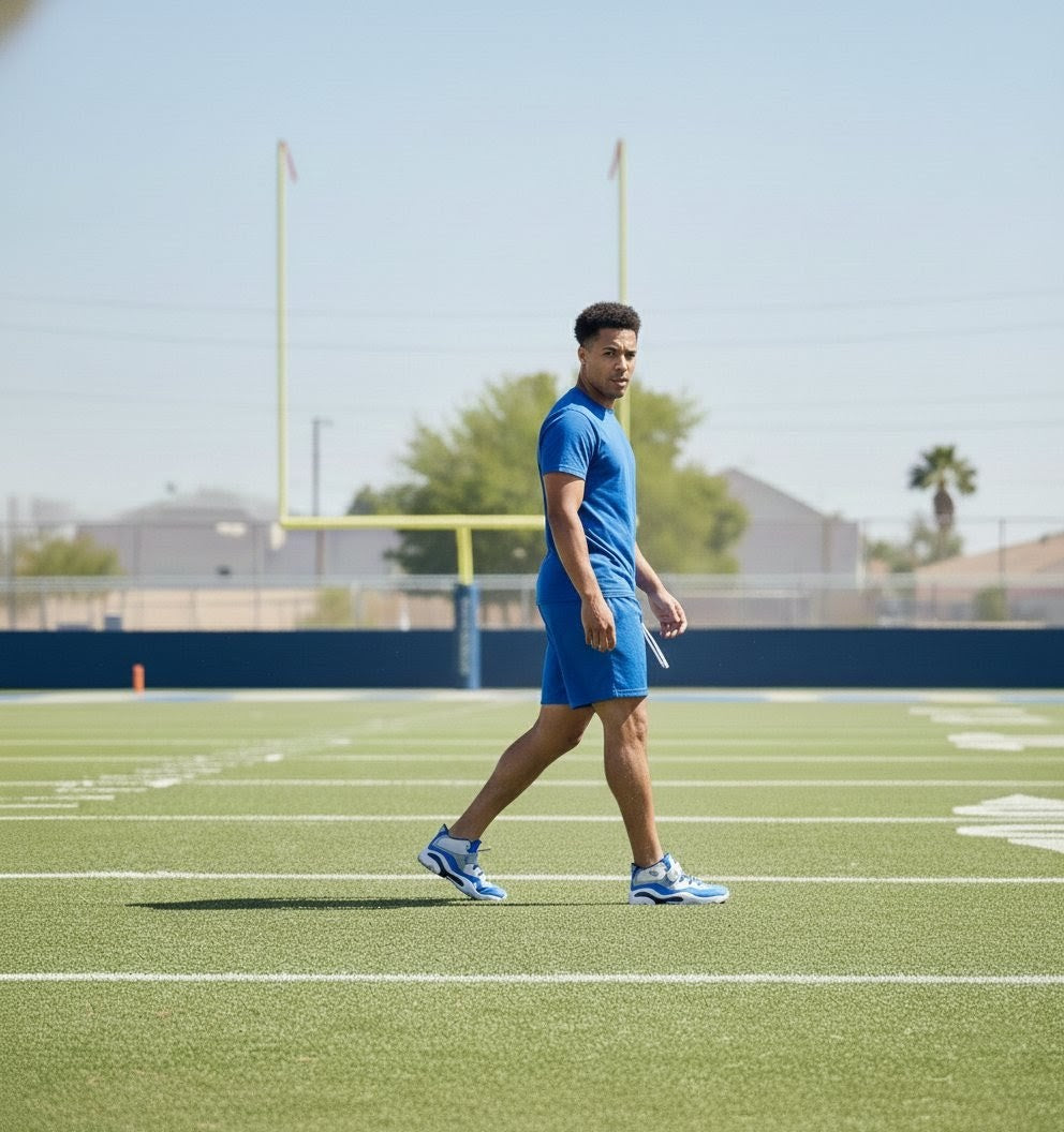 Mesh Drawstring Shorts