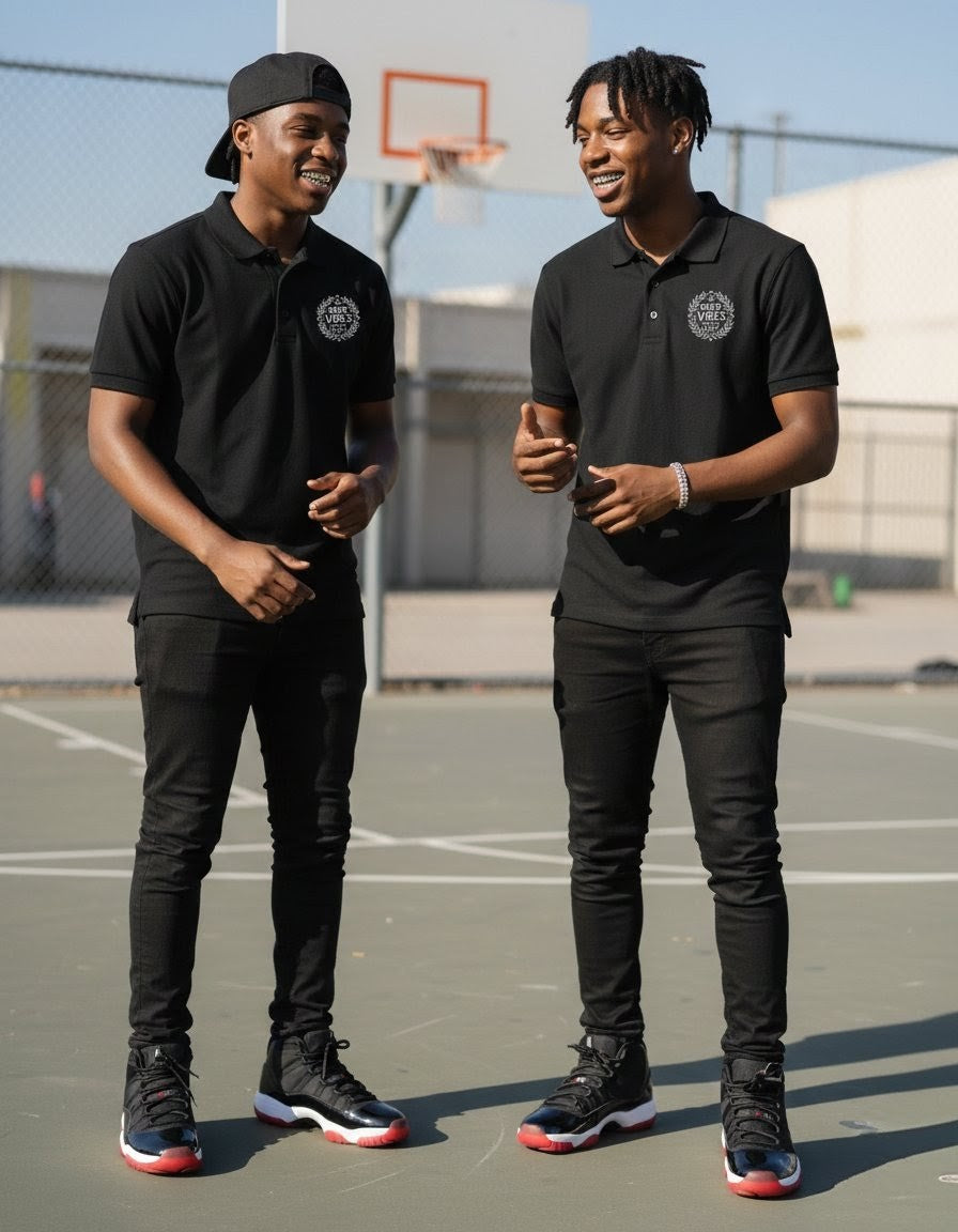 the 'Good Vibes Spread Love' polo!