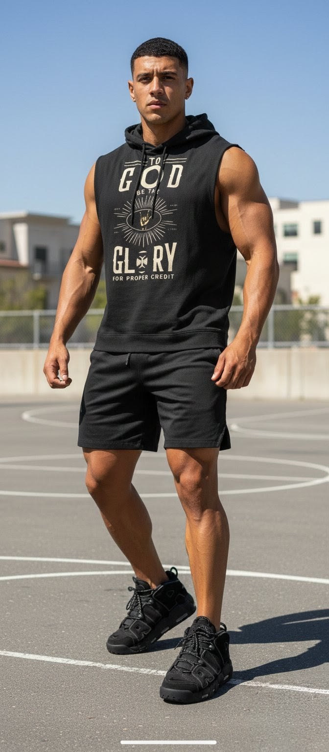 Glory 3 Sleeveless hoodie
