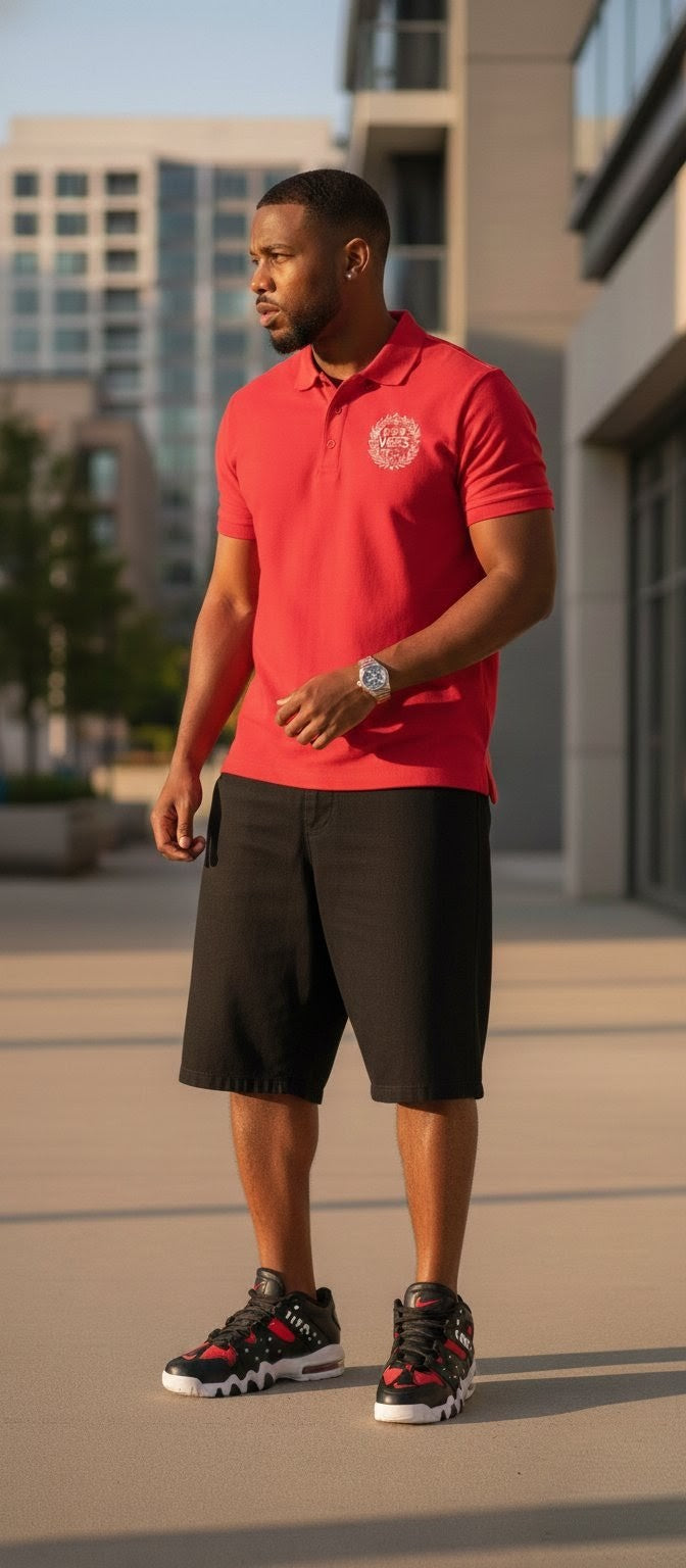 the 'Good Vibes Spread Love' polo!