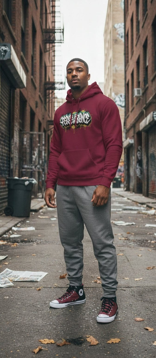 PERSEVERANCE graffiti hoodie