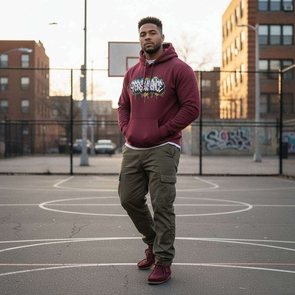 PERSEVERANCE graffiti hoodie
