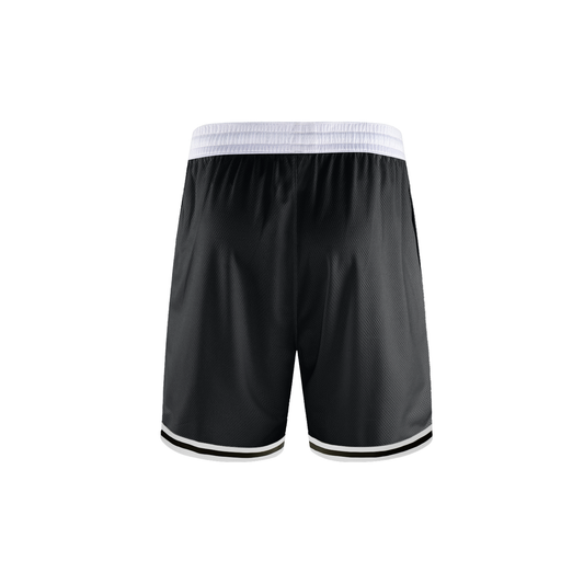 Black Mesh Athletic Shorts