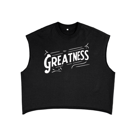 French Terry Boxy Fit Tank Top