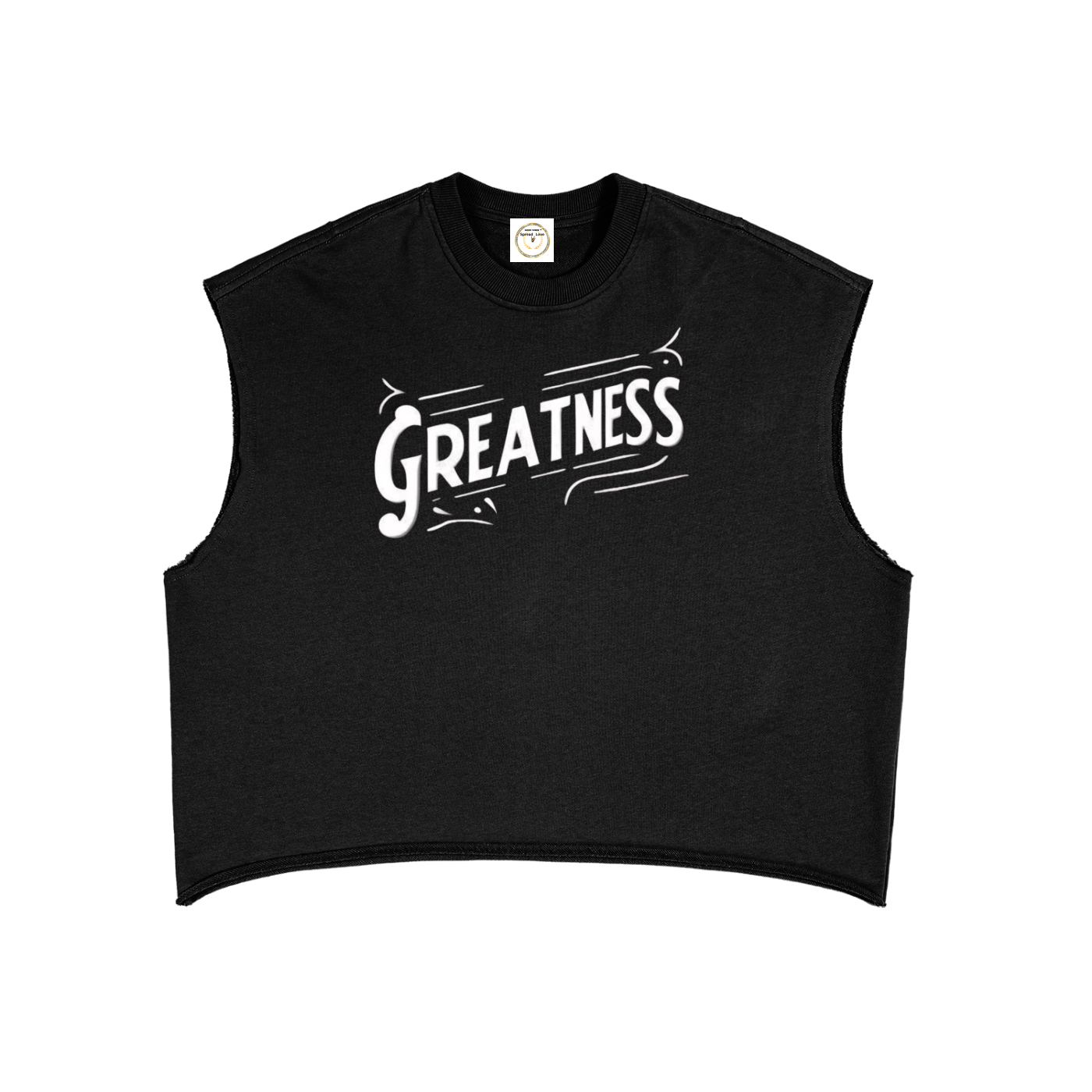 French Terry Boxy Fit Tank