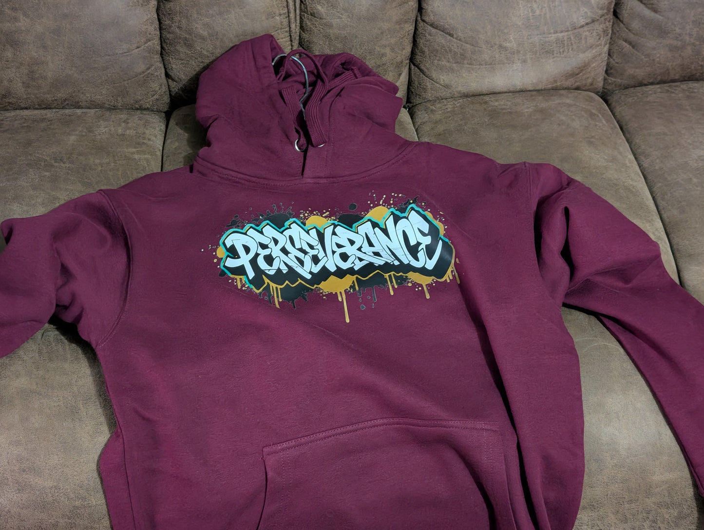 PERSEVERANCE graffiti hoodie