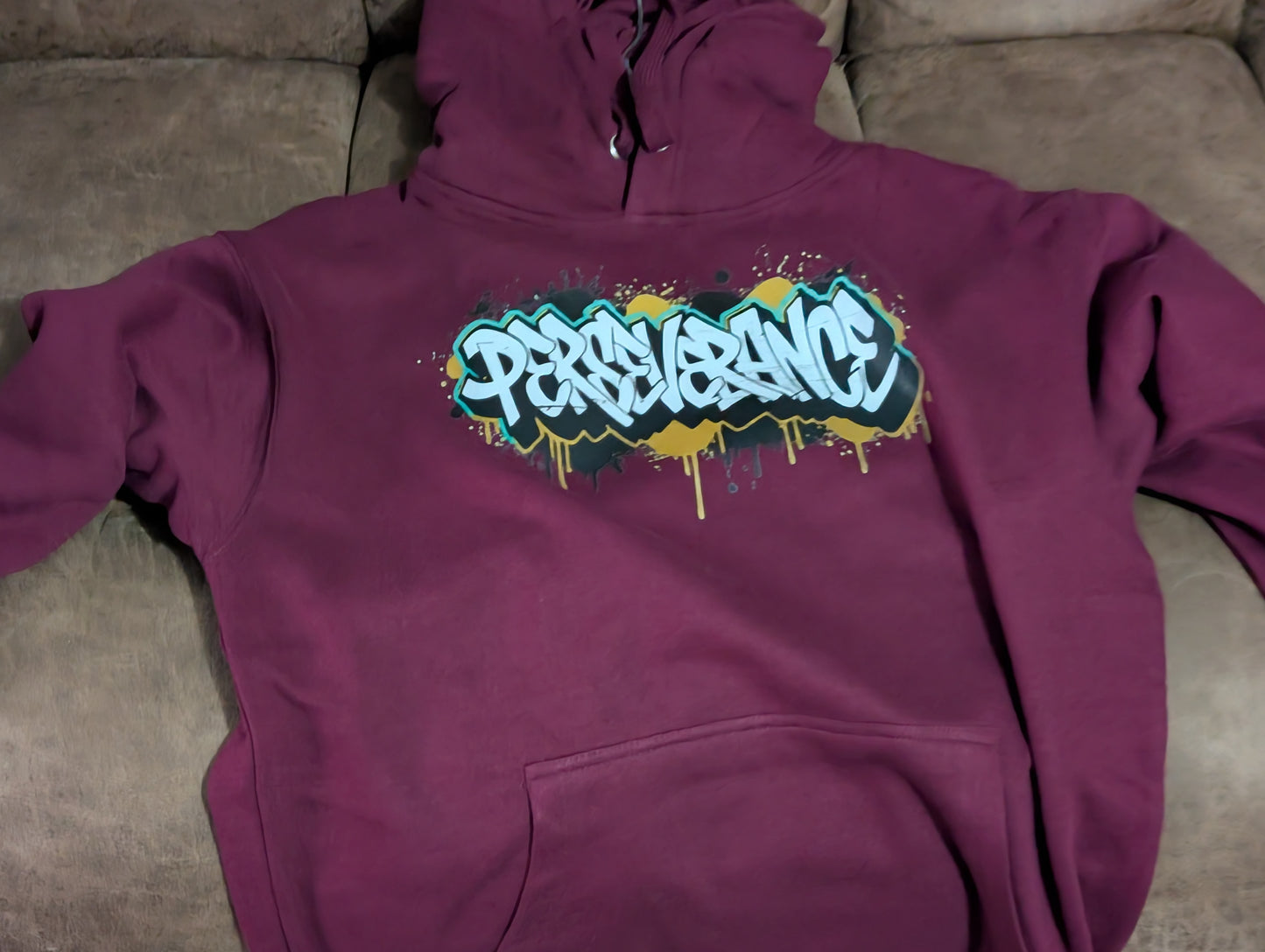 PERSEVERANCE graffiti hoodie