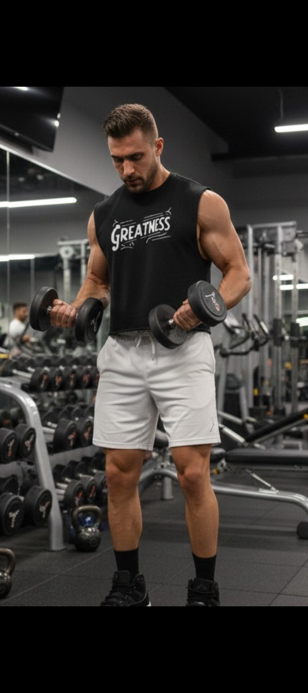 Greatness Tank 'French Terry Boxy Fit'