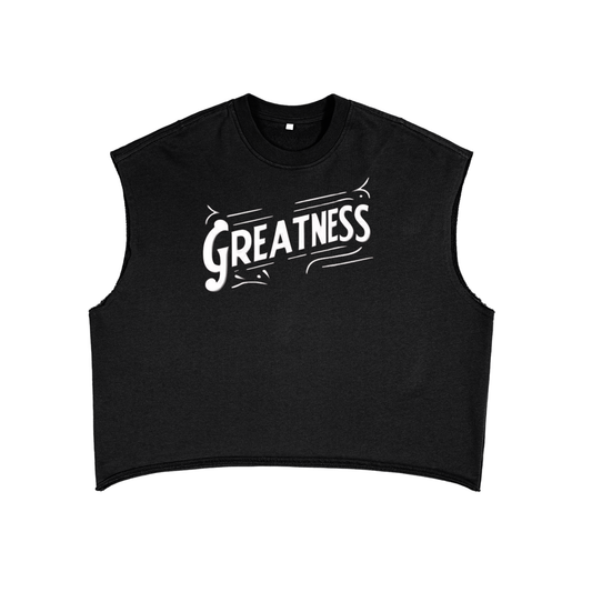 French Terry Boxy Fit Tank