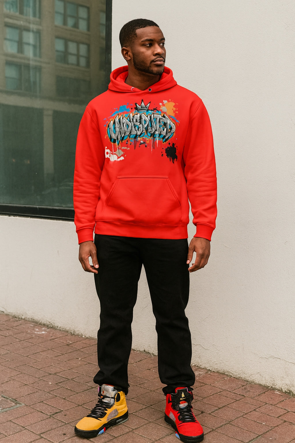UNDISPUTED graffiti hoodie